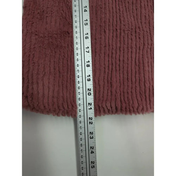 Elodie Girl Soft Faux Fur Coat Pink with Hood Size  Large - Picture 14 of 14